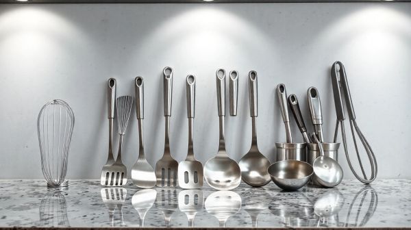 Top ustensiles inox pour une cuisine saine à adopter