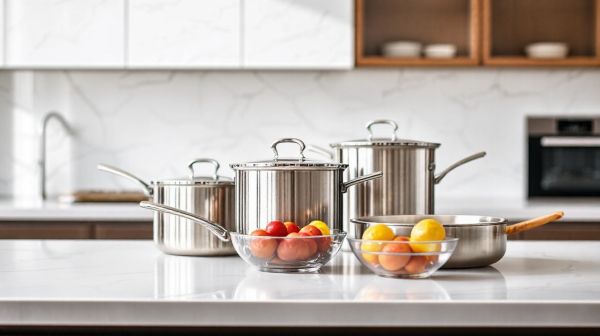 Top ustensiles inox pour une cuisine saine à adopter