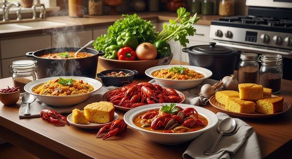 La cuisine cajun de Louisiane : un festin d'épices, d'histoire et de traditions